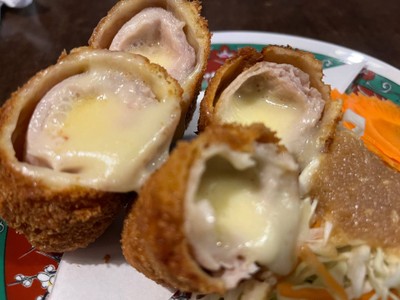 หมุทอดชีส