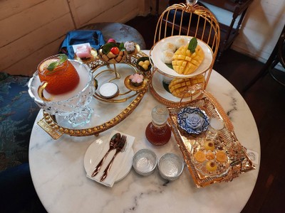 เมนูของร้าน บ้านขนมปังขิง