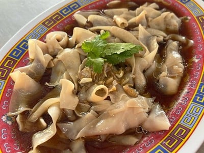 เมนูของร้าน ฮั่งเฮง เป็ดย่าง เป็ดพะโล้ สะพานกรุงเทพ แยกบุคคโล