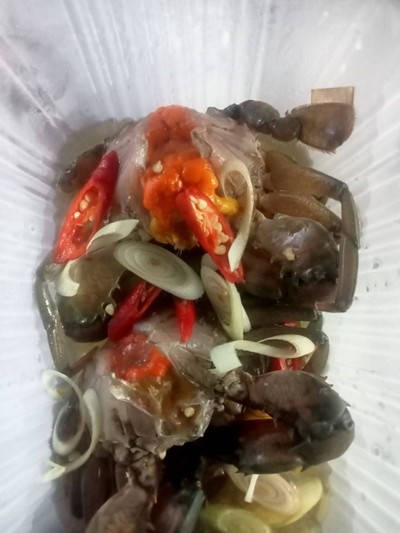 ปูไข่ดอง