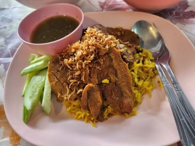 เมนูของร้าน ก๋วยเตี๋ยวเนื้อตุ๋นนายหมี ลาซาล (Original)