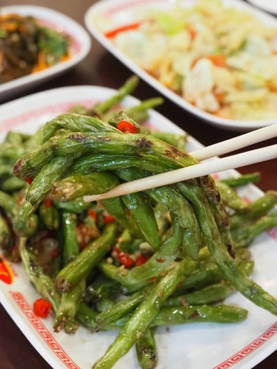 ผัดถั่วแขก