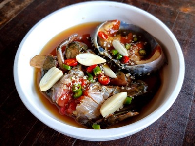 ปูไข่ดอง