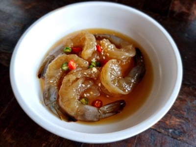 กุ้งดองน้ำปลากวน