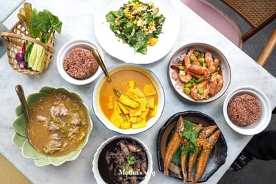 เมนูของร้าน ขมิ้น Camin Cuisine & Cafe เกษตร-นวมินทร์