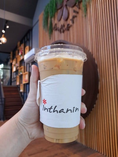 กาแฟลาเต้เย็น