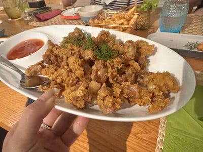 ข้อไก่ทอด