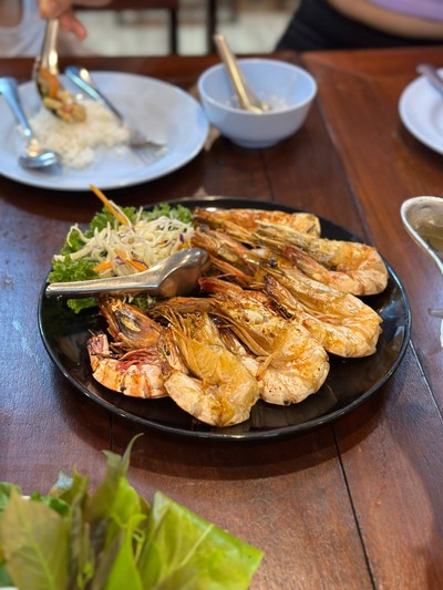 กุ้งเผา