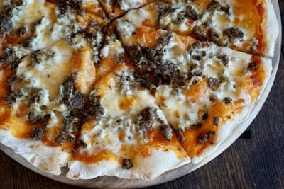 พิซซ่าลาบอาข่า(หมู)