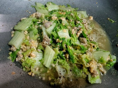 วิธีทำ ผัดผักกาดขาว