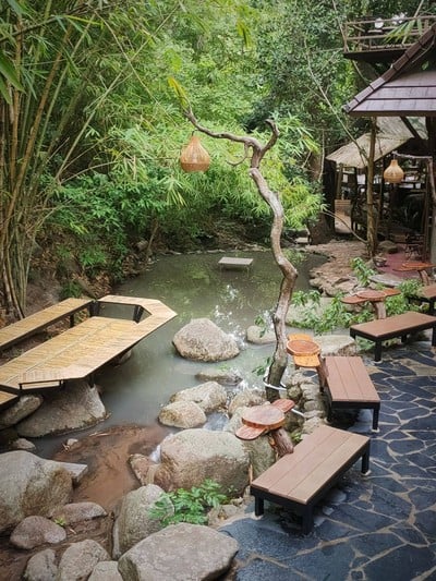 หมู่บ้าน ไทยมอญ บ้านห้วยน้ำใส สวนผึ้ง