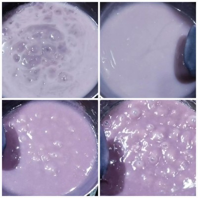 วิธีทำ ขนมเปียกปูนดอกอัญชัน