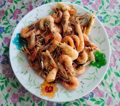 กุ้งคั่วเกลือ