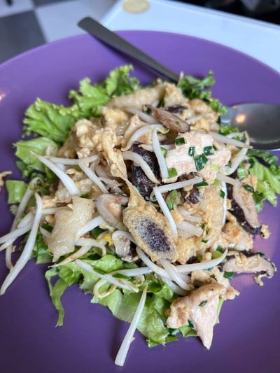 กะเพาะปลาผัดแห้ง