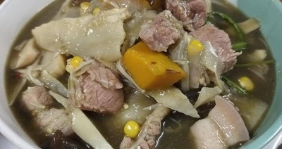 วิธีทำ แกงหน่อไม้ใส่กระดูกหมู