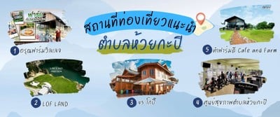  One Day Trip กิน เที่ยว ห้วยกะปิ ชิล ชิล แหล่งท่องเที่ยว ใกล้บางแสน 