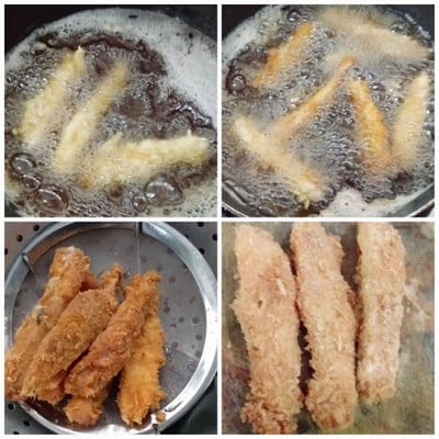 วิธีทำ ลาบไก่ชิ้นทอด