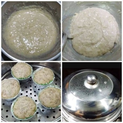 วิธีทำ เค้กกล้วยหอมนึ่ง วิธีทำ เค้กกล้วยหอมนึ่ง