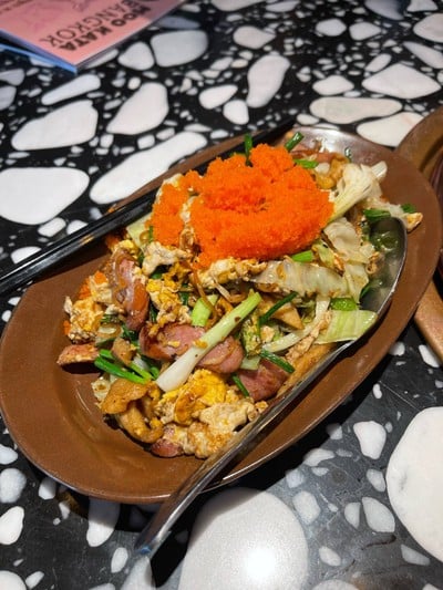 มาม่าผัดไข่กุ้ง