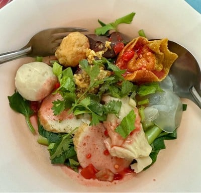 เย็นตาโฟแห้ง