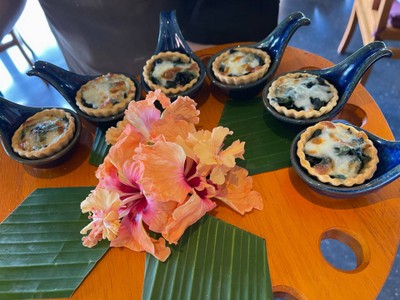 Spinach cheese tart
