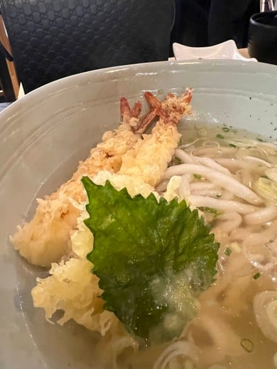 Hiyashi Tempura Udon