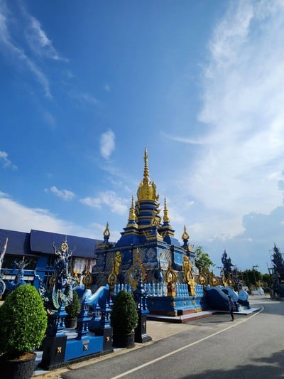 บรรยากาศ วัดร่องเสือเต้น