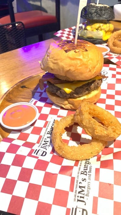 Jim's burger signature (Beef) Large