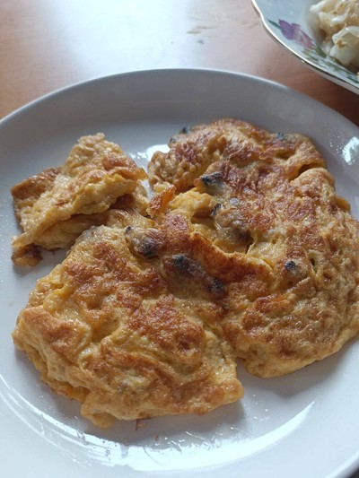 ไข่เจียวหอยลาย  