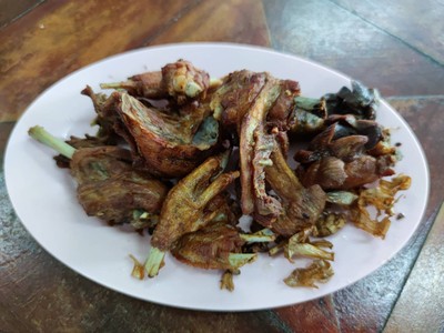 ไก่บ้านทอด