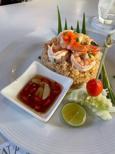 ข้าวผัดมันกุ้งเสฉวน