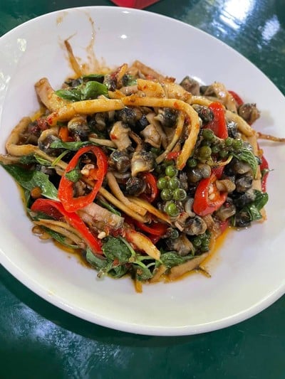 เมนูของร้าน สวนอาหารบ้านสวนแม่ลาการ้อง