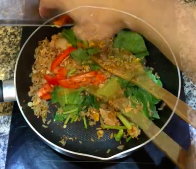 วิธีทำ ข้าวผัดรถไฟ บางคนก็เรียก ข้าวผัดโบราณ