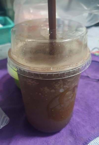 โกโก้กล้วยหอมปั่น