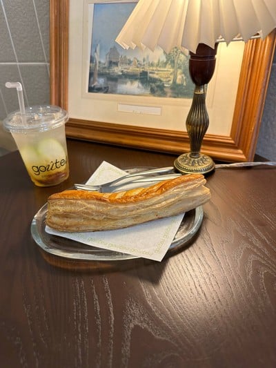 เมนูของร้าน goûtes pâtissière's room โครงการเวิร์คเพลส บางแวก