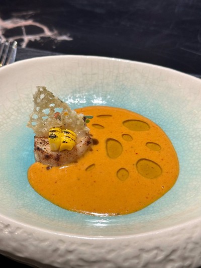 Scallop Masala Corn Curry