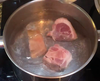 วิธีทำ ขาหมูต้มถั่วลิสง