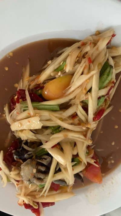 ส้มตำปูปลาร้า