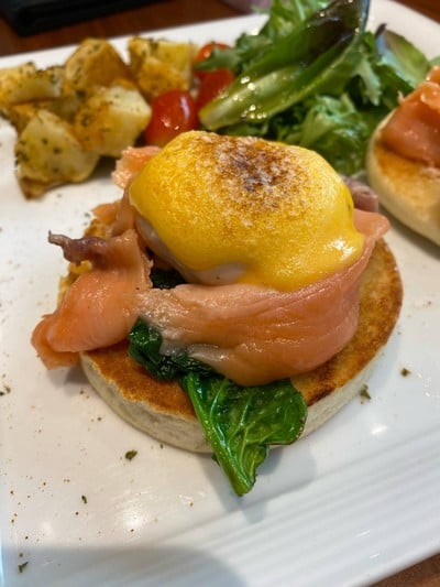 Salmon Egg Benedict