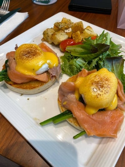 Salmon Egg Benedict