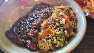 ข้าวผัดมันเนื้อ