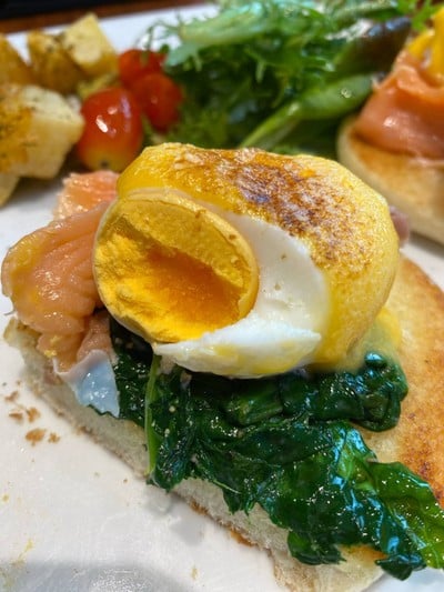 Salmon Egg Benedict