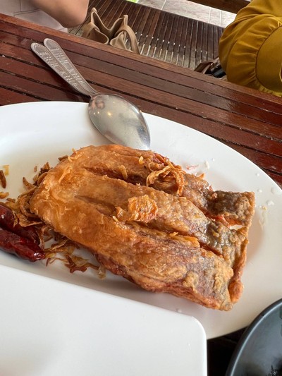 ปลาส้มทอด