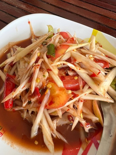 ตำลาว มะกอก