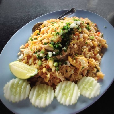 ข้าวผัดมันปู