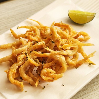 ปลาเงินทอดกรอบ