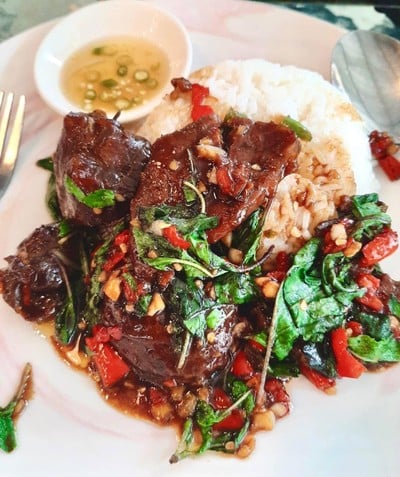 เมนูของร้าน ฟาตินชิ้นสะดุ้ง ฮาลาล รามคำแหง163