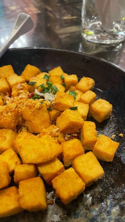 เต้าหู้ทอดพริกเกลือ