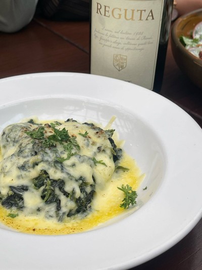 Cheesy Cream Spinach