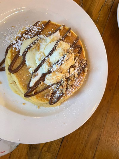 Pancake Chocolate Peanut Butter